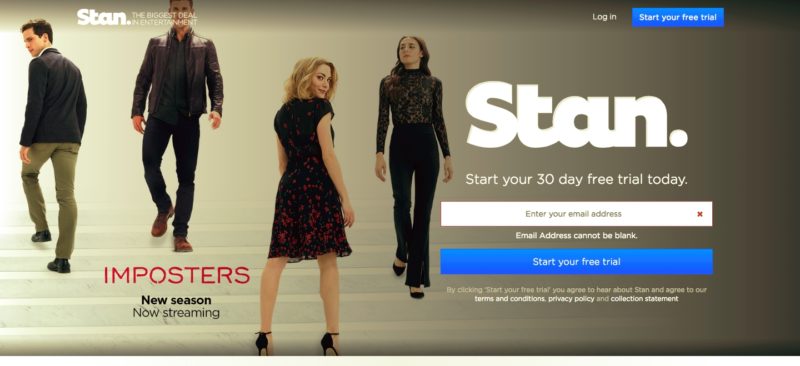 stan streaming Guides