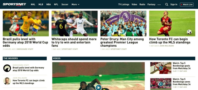 stream sportsnet Guides