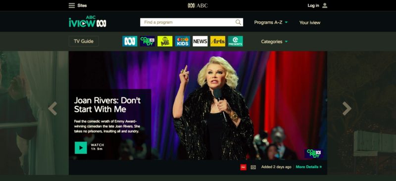 unblock abc iview Guides