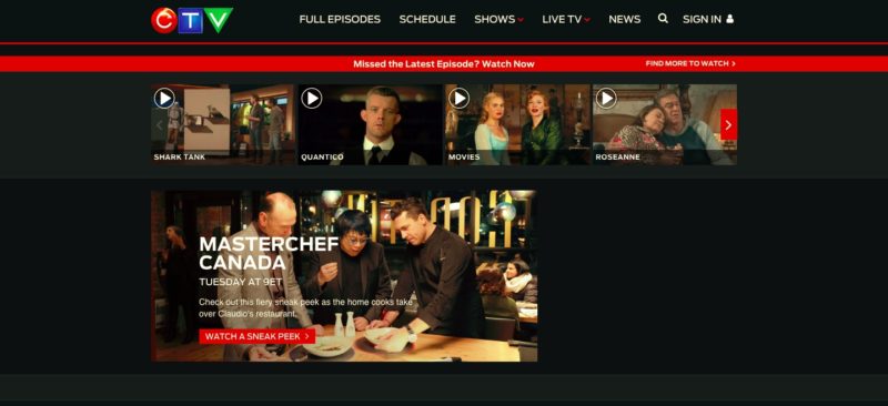 watch ctv Guides