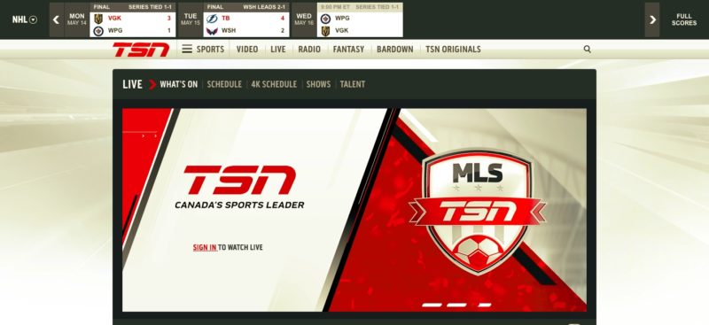 watch tsn live Guides