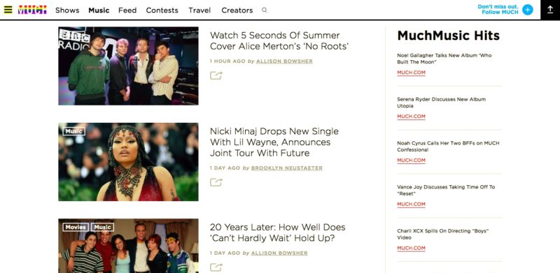 watch much music Guides